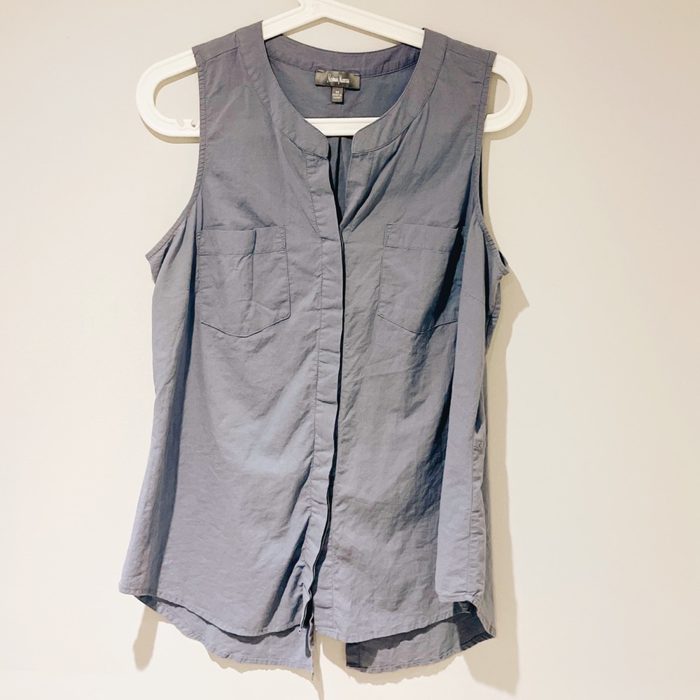 NEIMAN MARCUS Open Back Tank